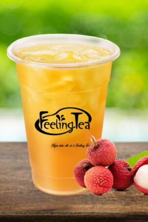 Trà xanh nhài nhân vải