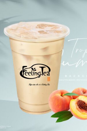 Trà sữa đào mật