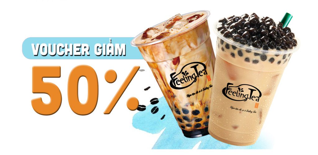 Voucher giảm giá Feeling Tea